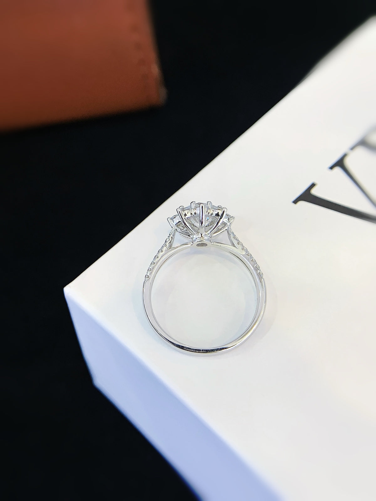 18K Gold 1 Carat Lab-Grown Diamond Ring