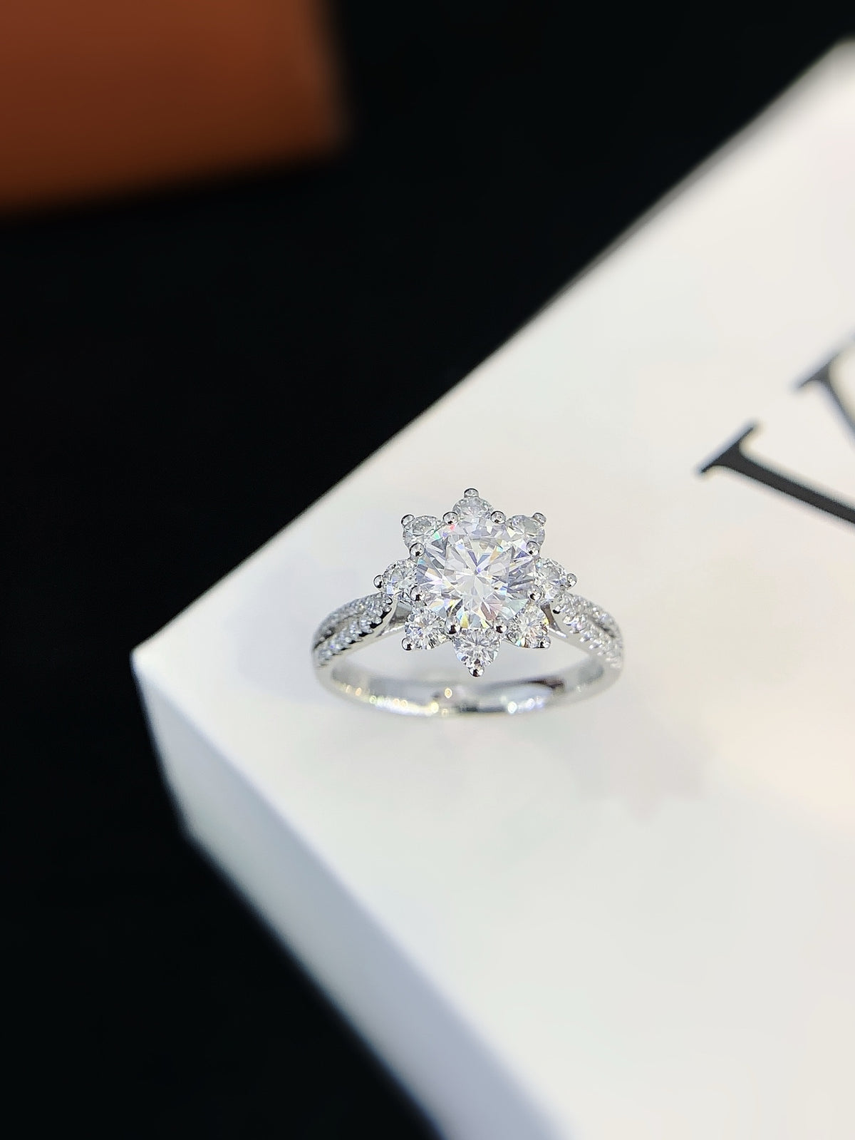 18K Gold 1 Carat Lab-Grown Diamond Ring