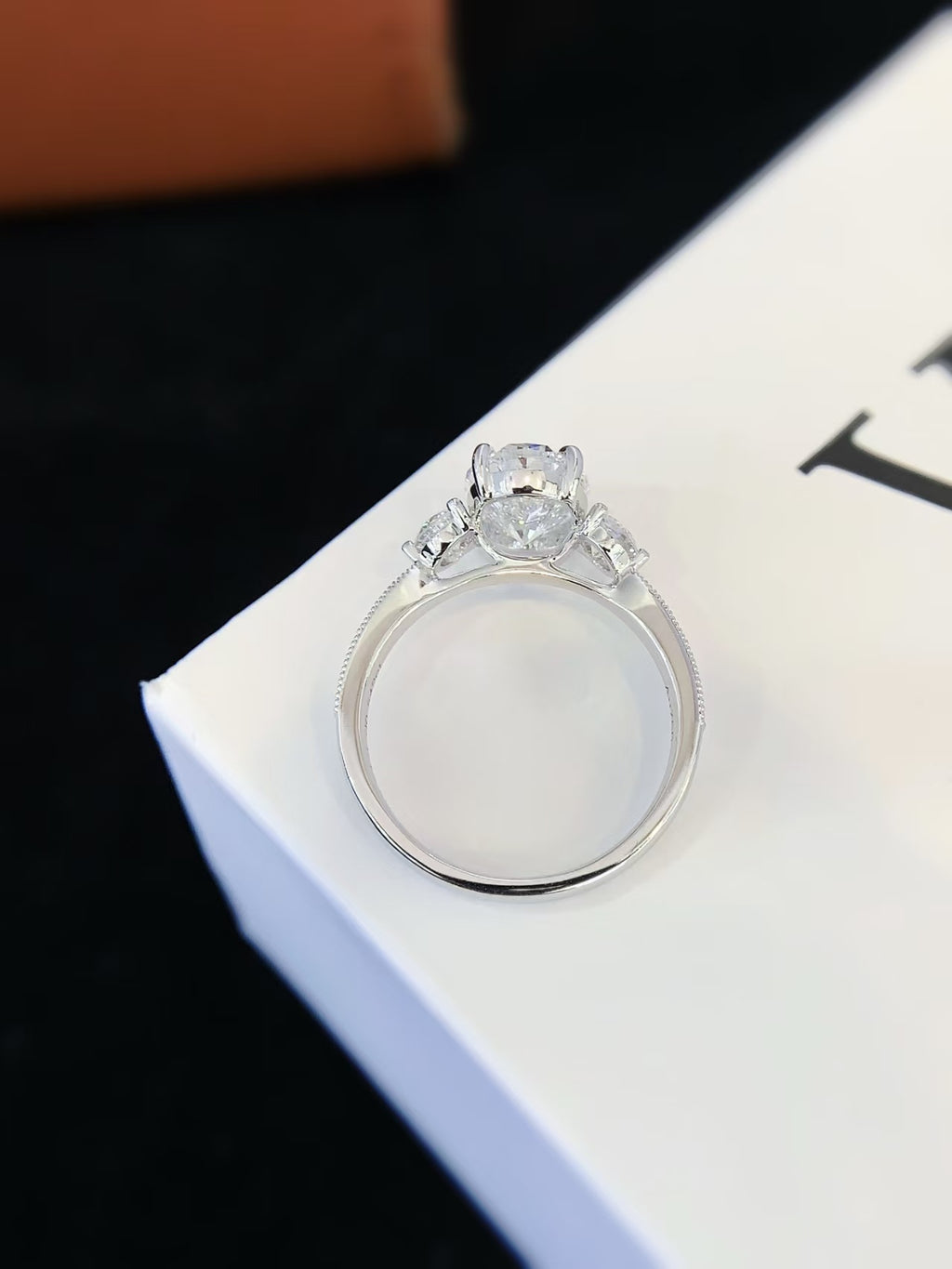 Exquisite 3.05ctw Lab-Grown Diamond Ring