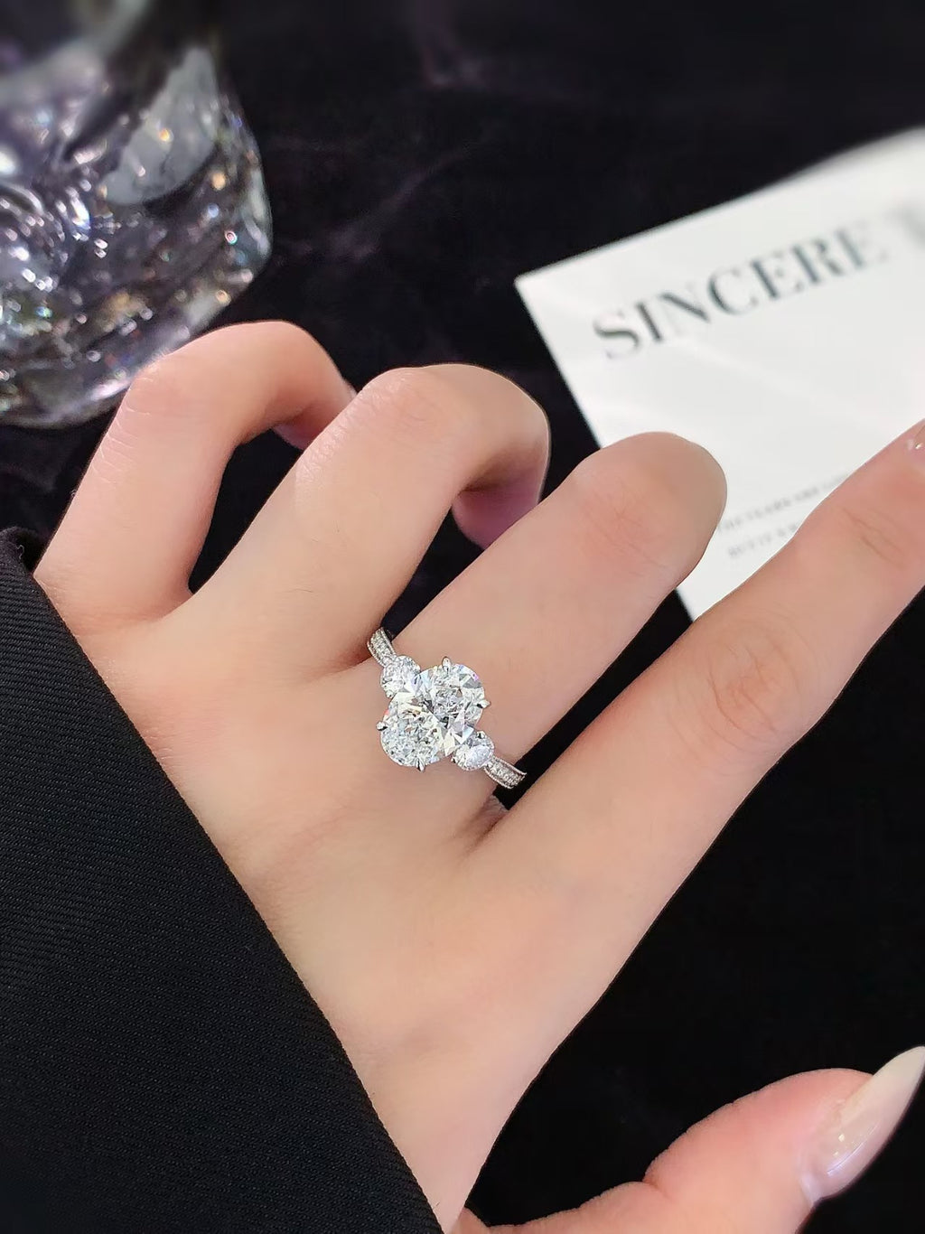Exquisite 3.05ctw Lab-Grown Diamond Ring