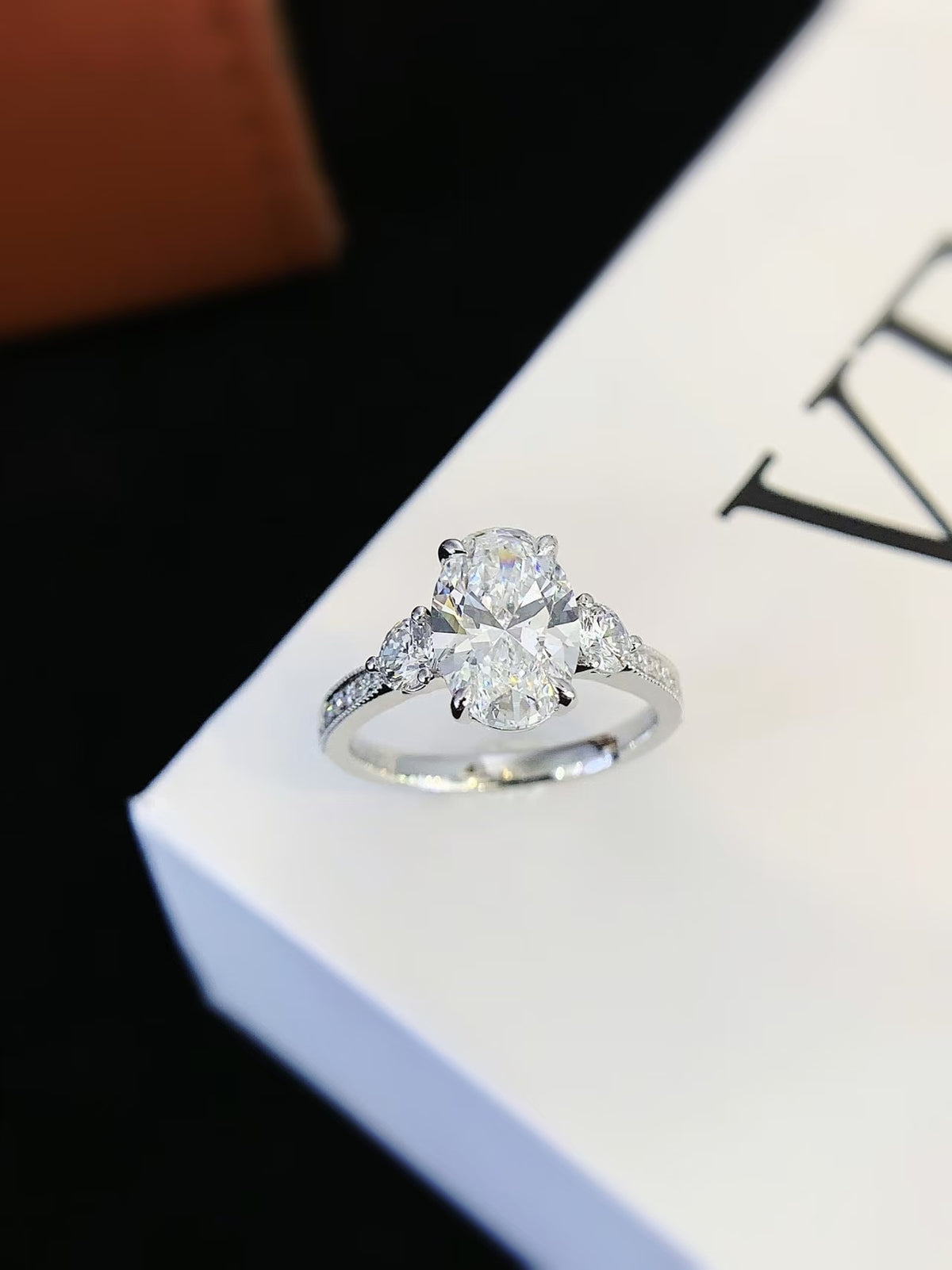 Exquisite 3.05ctw Lab-Grown Diamond Ring